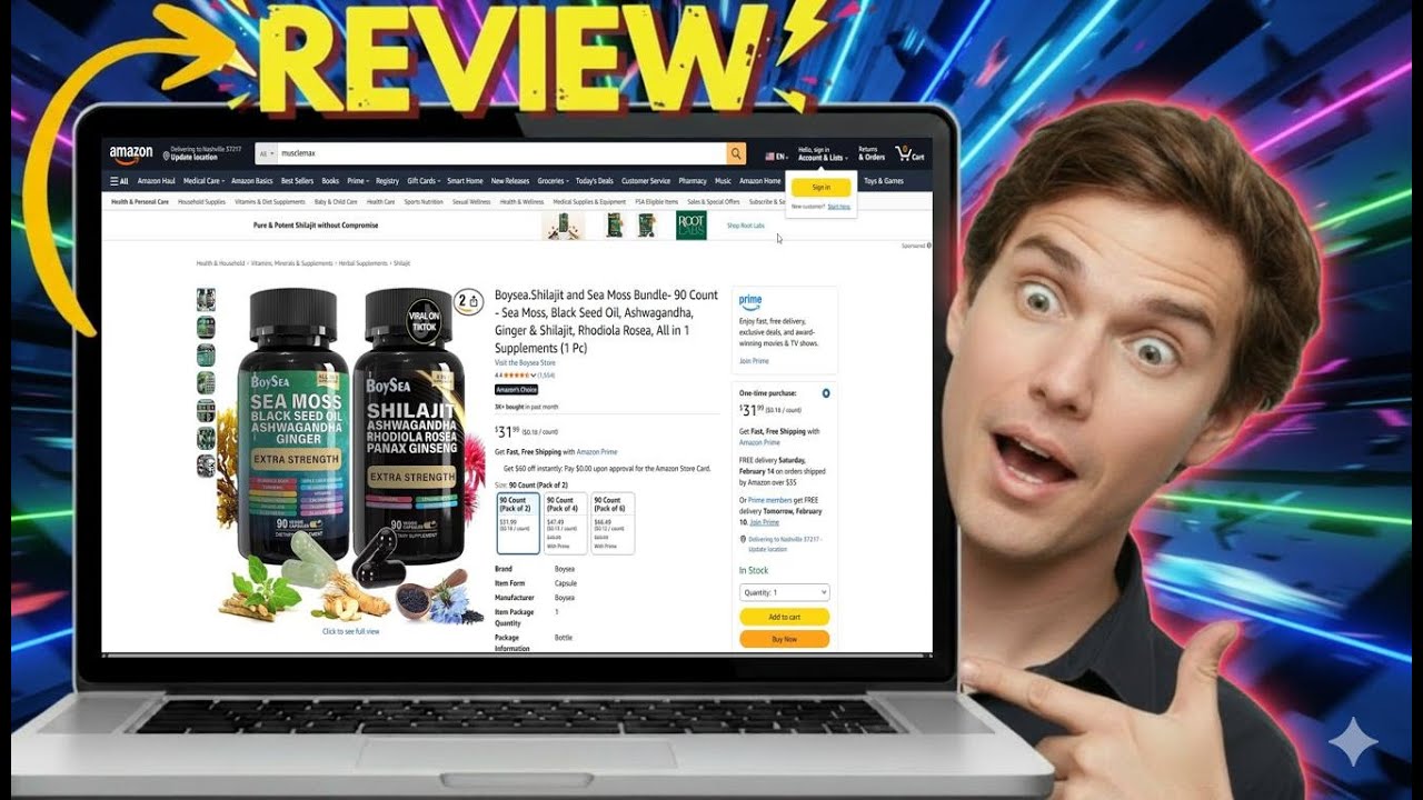 Muscle Max Sea Moss Review 2026: Ingredients Overview, My Experience, Pros & Cons