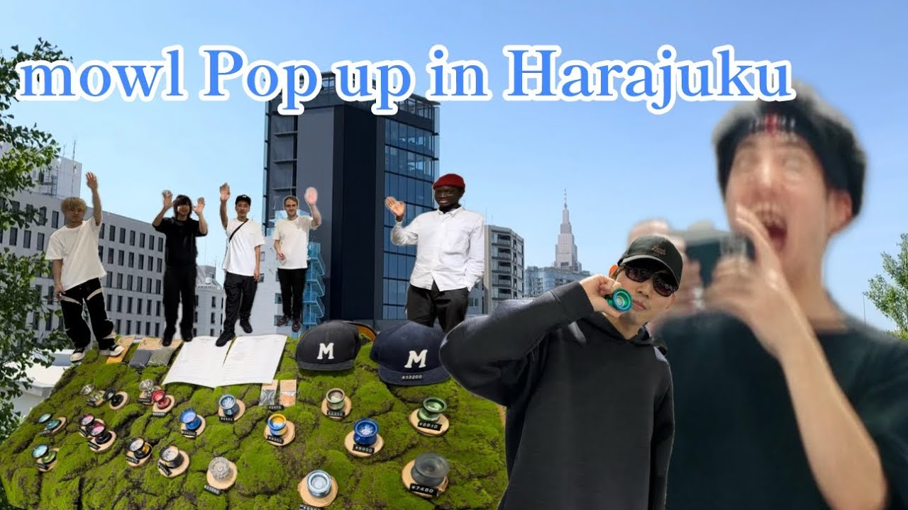 mowl Pop up store in Harajuku に遊びに行って来た！[yoyo]