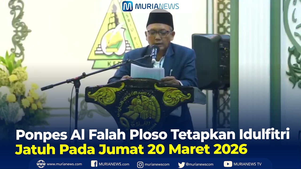 Ponpes NU Al Falah Ploso Kediri Tetapkan 1 Syawal 1447 H Jatuh Jumat 20 Maret 2026