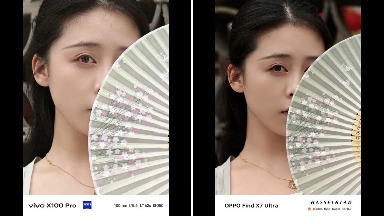 “大杯”对决“五十度灰”究竟谁在上？#手机评测 #vivox100pro拍照 #oppofindx7ultra