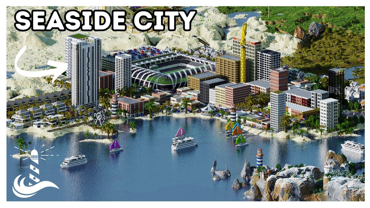 Преобразование города в Minecraft!