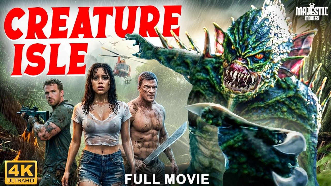 CREATURE ISLE - Full Hollywood Horror Movie | English Movie | Adam Wolf, Paul Anthony | Free Movies