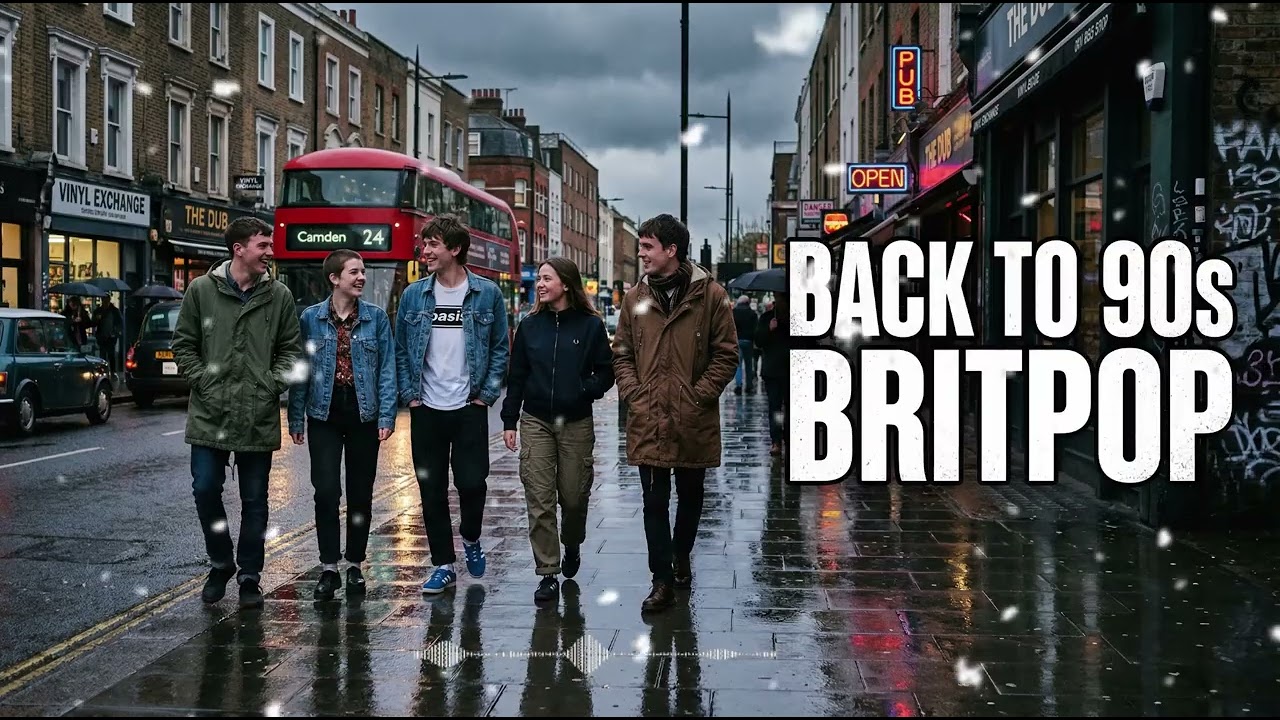 Best of Britpop 90s – British Indie Rock Music for Relax & Focus