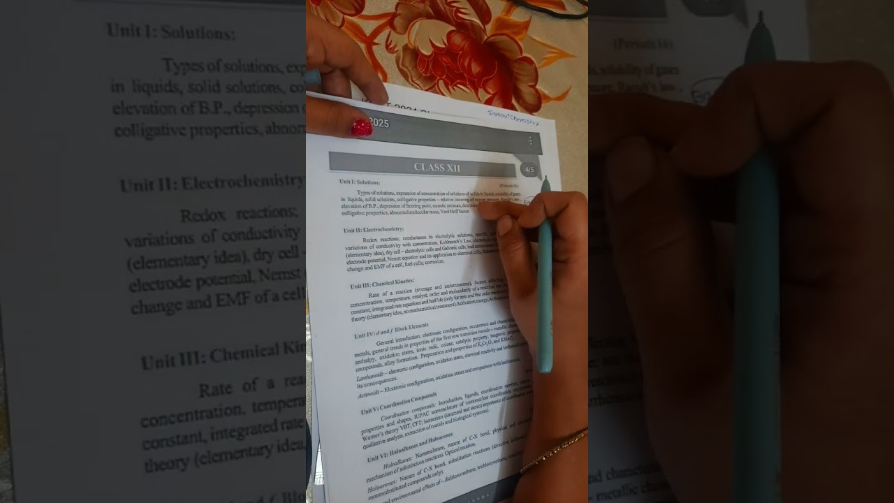 KCET 2025 chemistry syllabus analysis