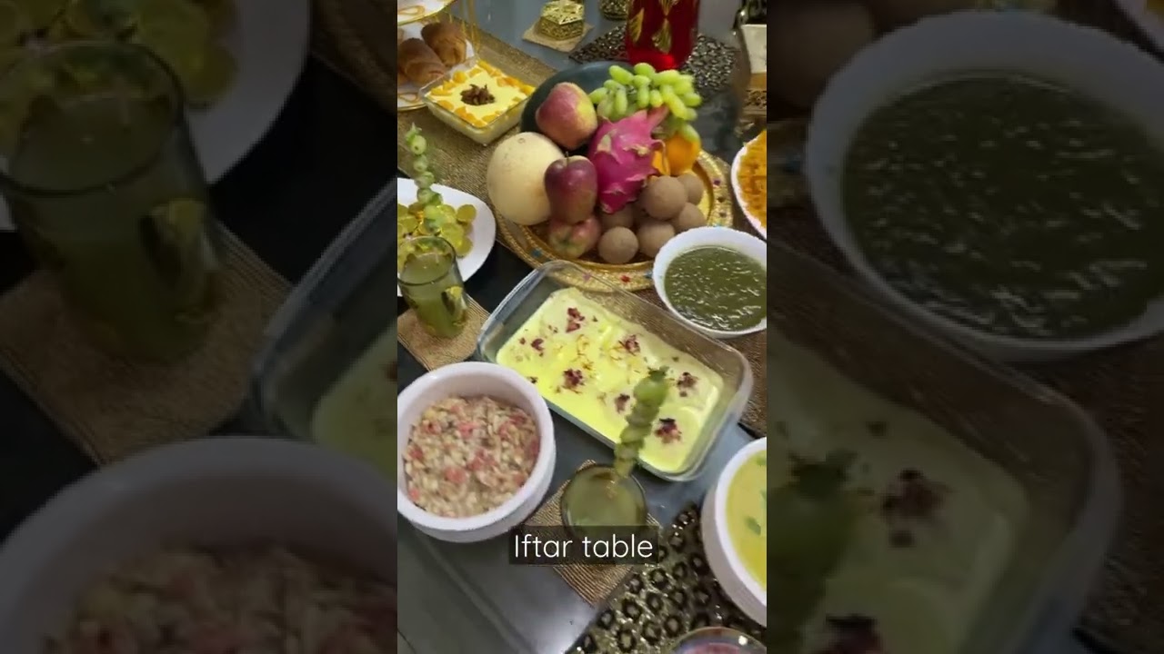 Iftar table| iftar ideas| Ramadan| Iftar #ramadan #iftar #iftarrecipe #iftarideas