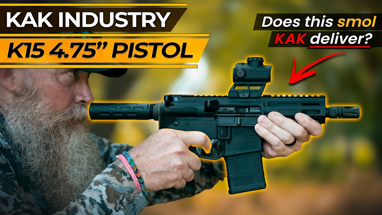 Сможет ли пистолет KAK K15 4,75