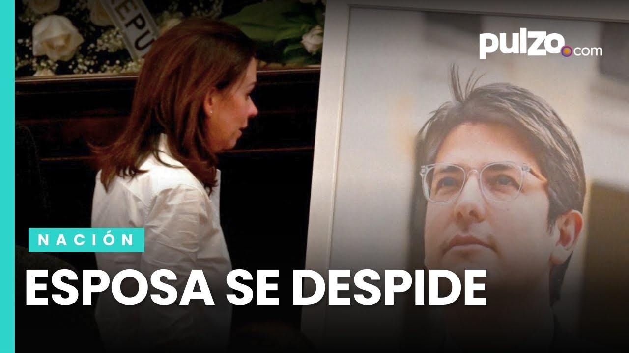 Palabras de María Claudia Tarazona hacia Miguel Uribe en medio de la misa exequial