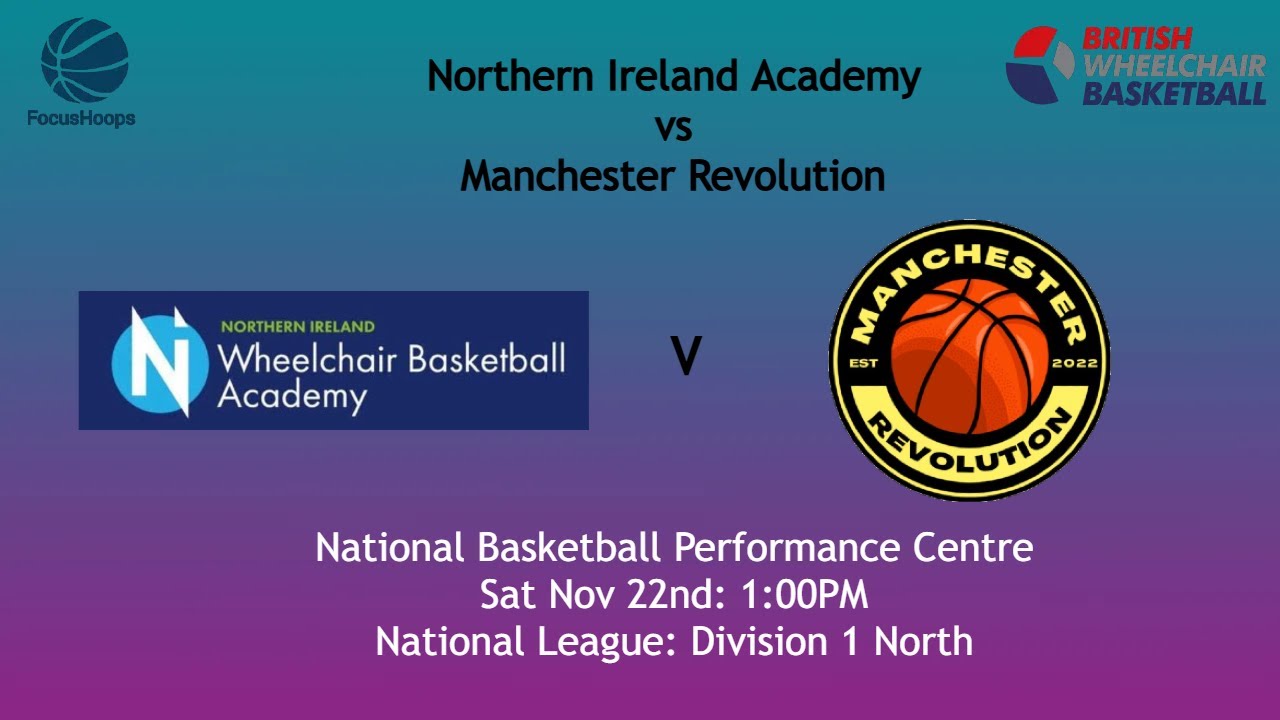 Northern Ireland Academy v Manchester Revolution 22.11.25