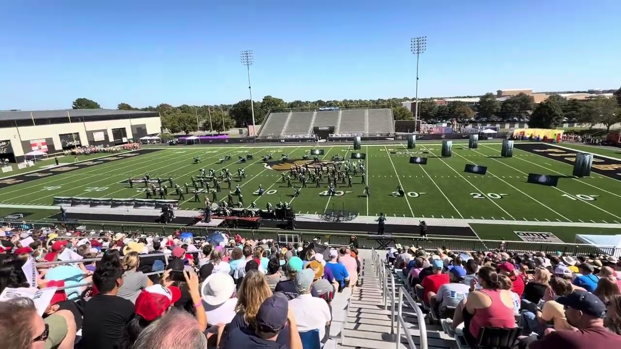 Webb City’s 2025 Show “Lost In The Echoes” At The Bentonville Marching Invitational