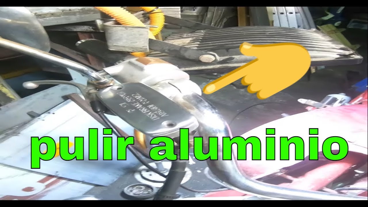 forma casera de como pulir aluminio  todo el brillo