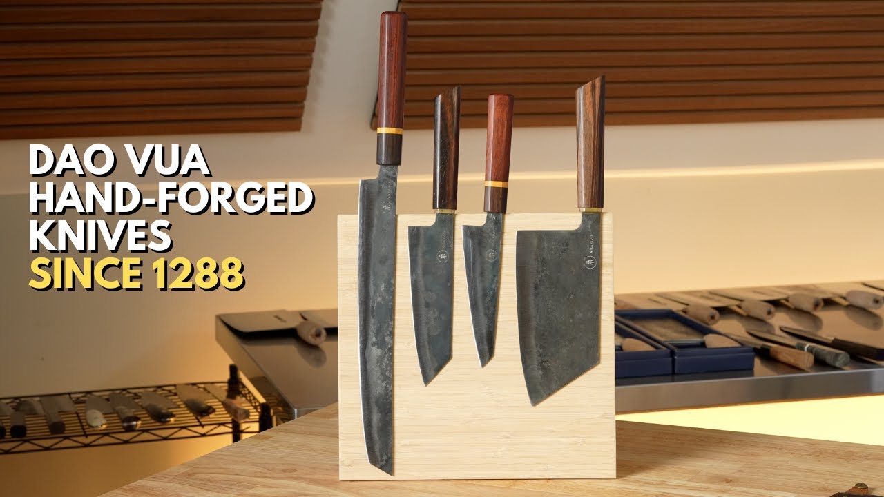 Dao Vua Hand-Forged Knives | 52100 Carbon Steel Knives from Vietnam