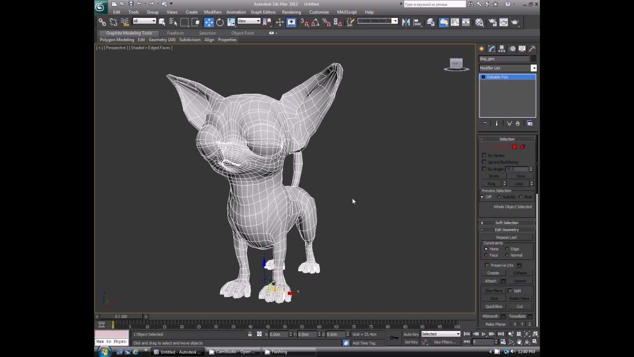 How to use the symmetry modifier in 3ds max