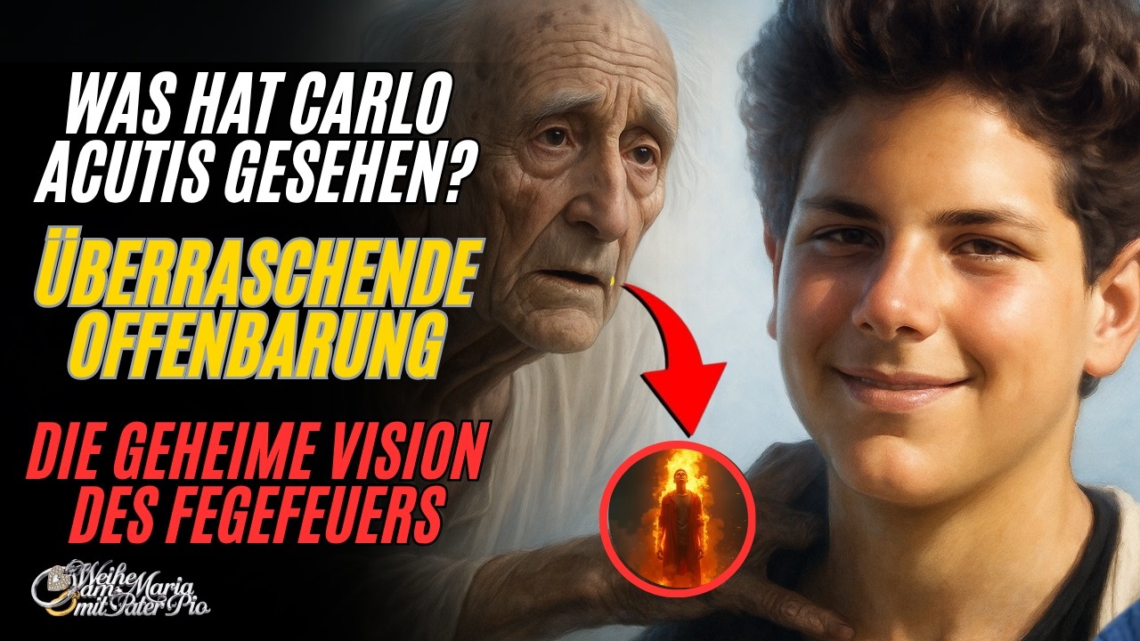 DRINGEND: Carlo Acutis&lsquo; Warnung vor dem Fegefeuer, die Ihr Leben ver&auml;ndern k&ouml;nnte.