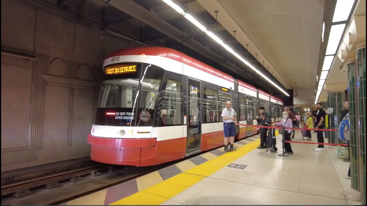 TTC 510 Spadina Streetcar Last Ride #4512 from Union Stn to Spadina Stn (June 21st, 2024)