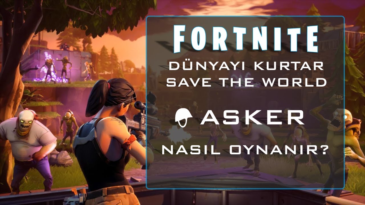 Fortnite Dünyayı Kurtar Asker