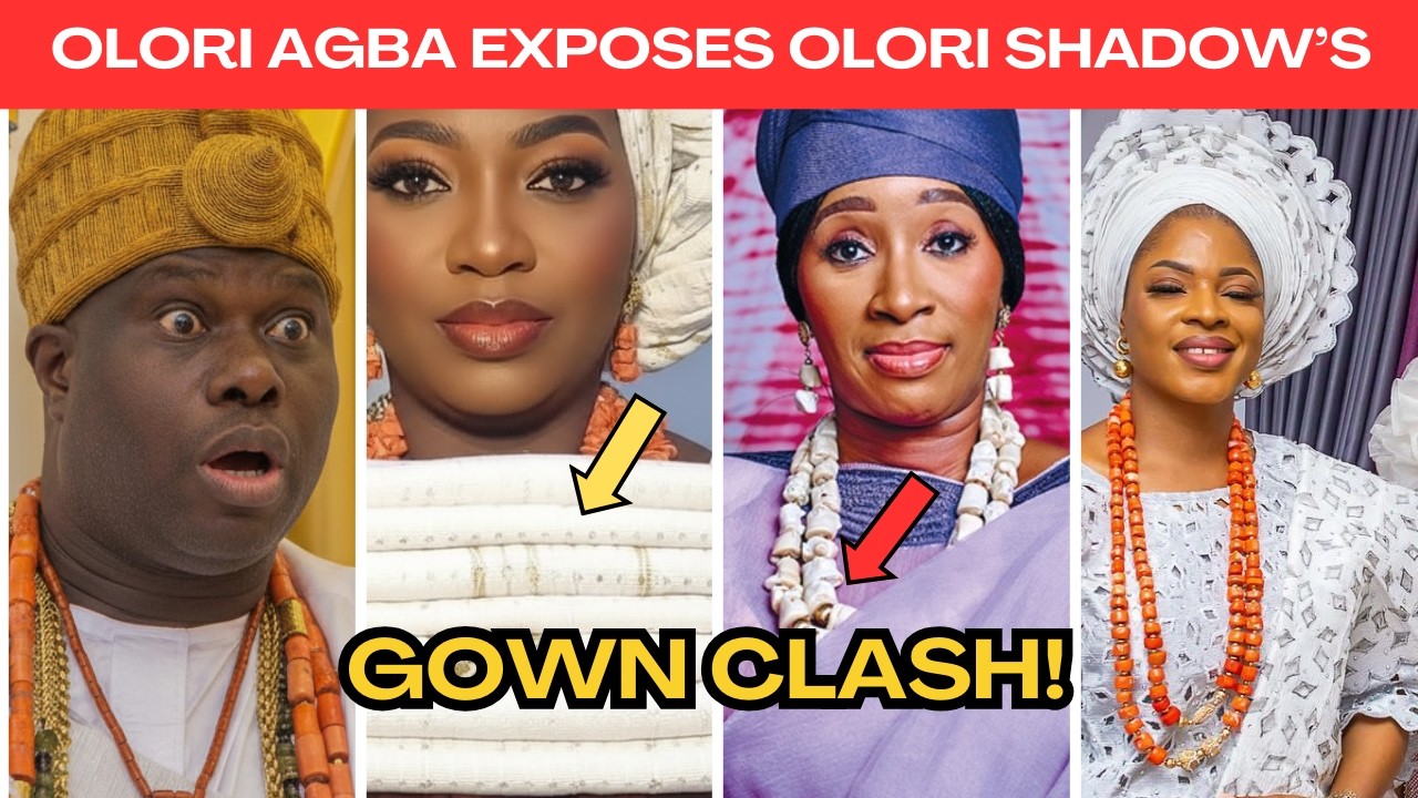 NEVER AGAIN! OLORI AGBA EXPOSES OLORI SHADOW’S SET UP INVOLVING THE 10 ROYAL GOWNS!