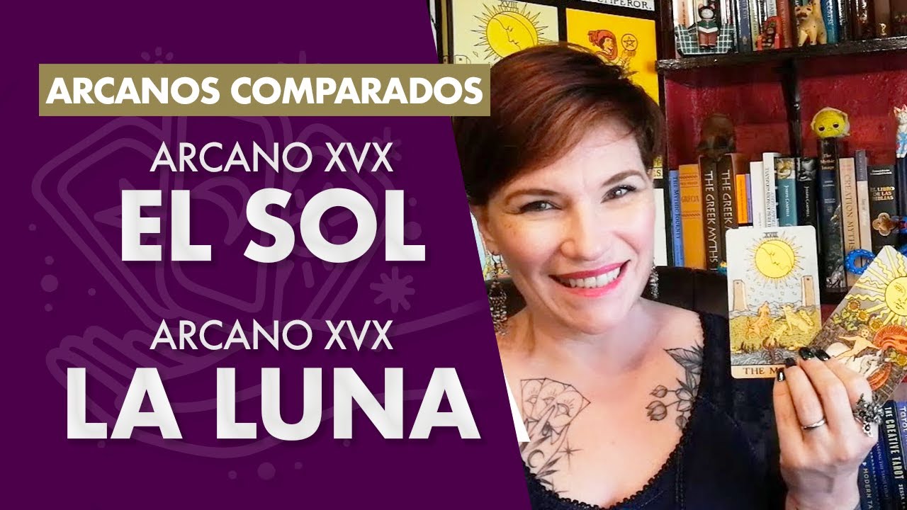 Arcanos comparados: el Sol y la Luna ☀️🌛