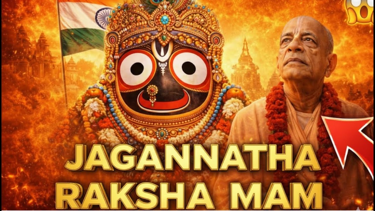 Jagannatha Raksha Mam  🔥 Srila Prabhupada Blessings | Powerful Protection Chant 