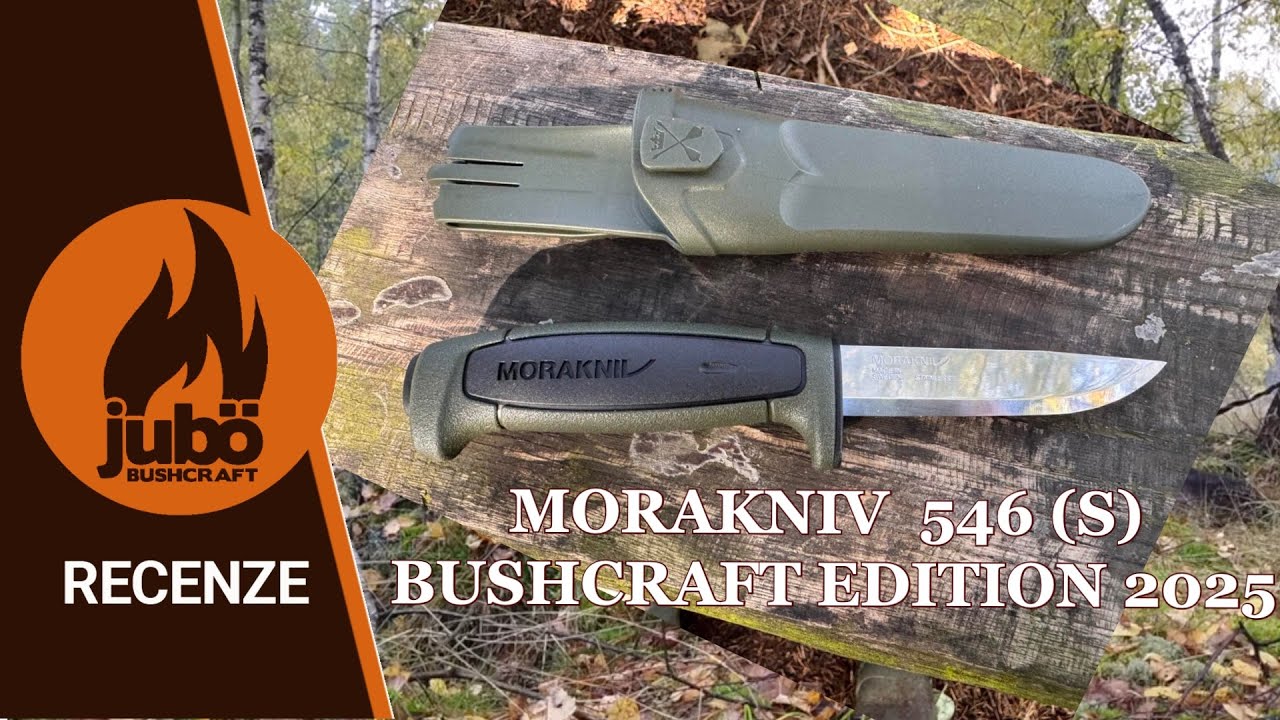 Recenze : Morakniv Basic 546 (S)  - Bushcraft Edition 2025