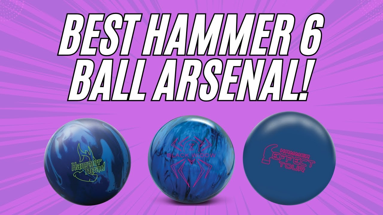 ЛУЧШИЙ БОУЛИНГ-АРСЕНАЛ 6 ШАРОВ! Hammer Bowling 6 Ball Arsenal 2025