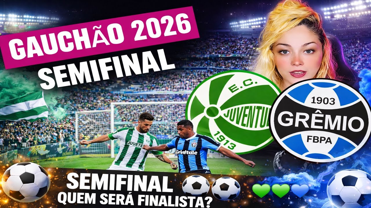 PREVISÃO JUVENTUDE X GRÊMIO - QUEM SERA FINALISTA DO CAMPEONATO GAÚCHO 2026?
