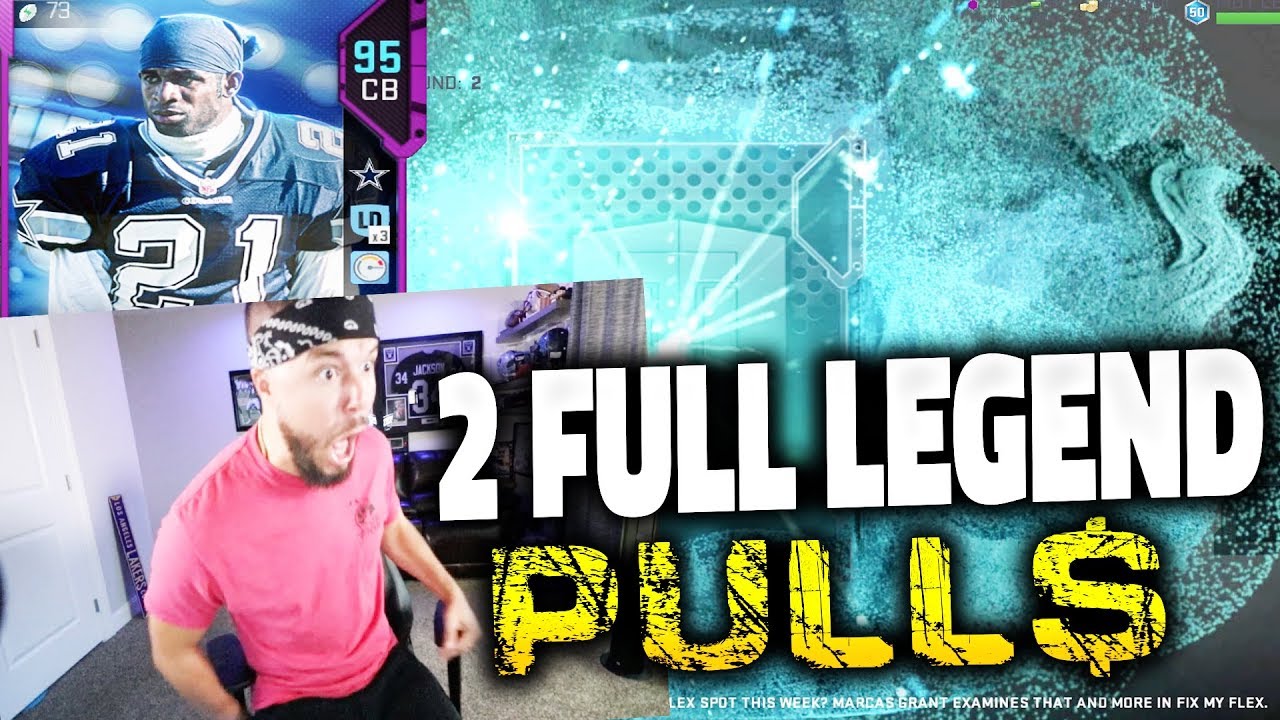 БЕЗУМНЫЕ 2 ПОЛНЫХ ЛЕГЕНДАРНЫХ РЫВКА!! ДЕЙОН САНДЕРС - ОТКРЫТИЕ НАБОРА MADDEN 19