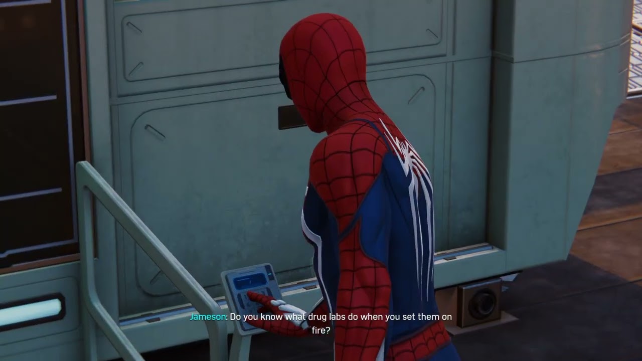 Spidey and black cat