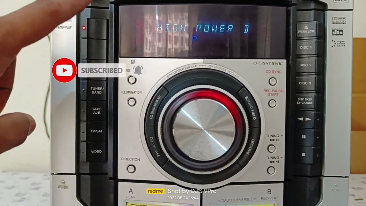 Sony MHC GNZ88D Review.