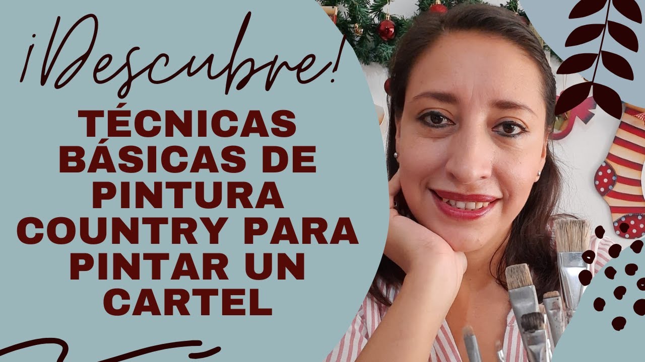 TÉCNICAS BÁSICAS PARA PINTAR UN CARTEL EN ESTILO COUNTRY