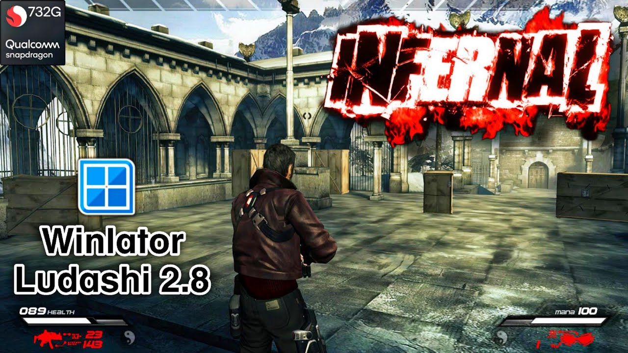 Infernal (HD) Gameplay | Winlator Ludashi 2.8 (Windows) Emulator Android | PC, PS3, XBOX