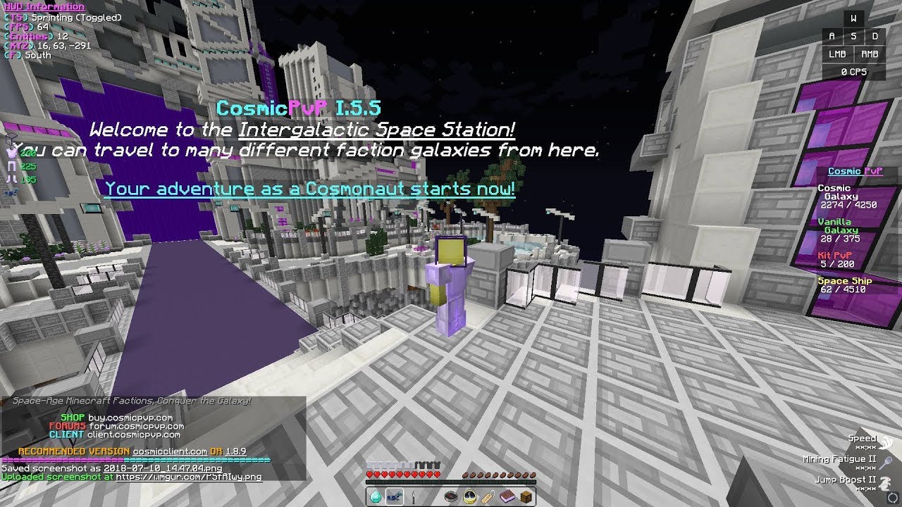Phantom / God kills / Supreme Kills (CosmicPvP Spirit Planet)