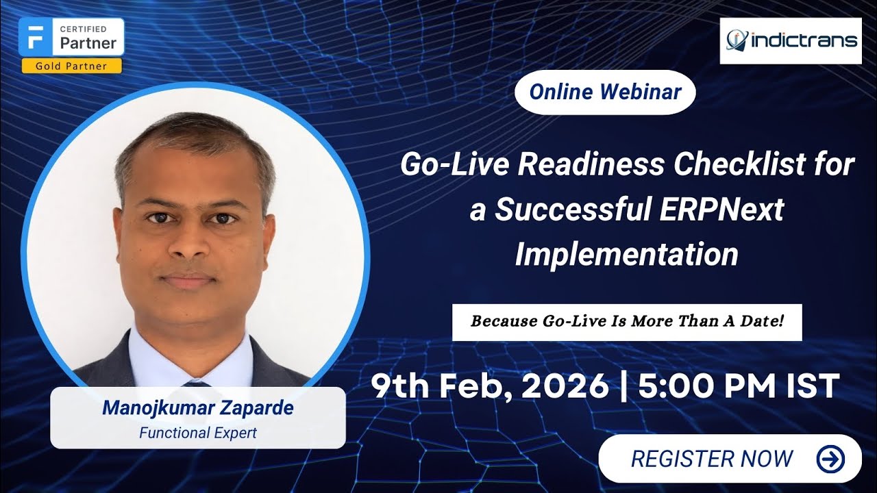 Go-Live Readiness Checklist for a Successful ERPNext Implementation