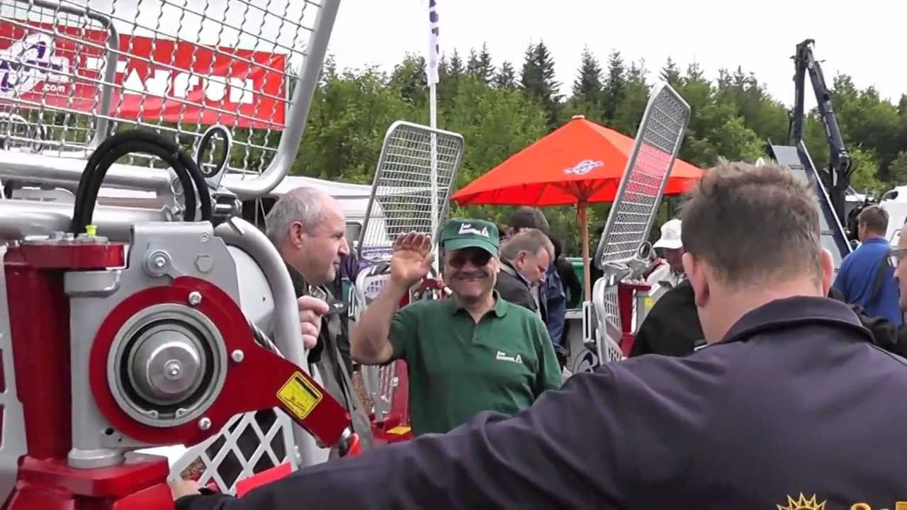 Vahva Jussi und Lancman XTRM 32-Demos bei Feige Forsttechnik auf der KWF-EXPO 2012