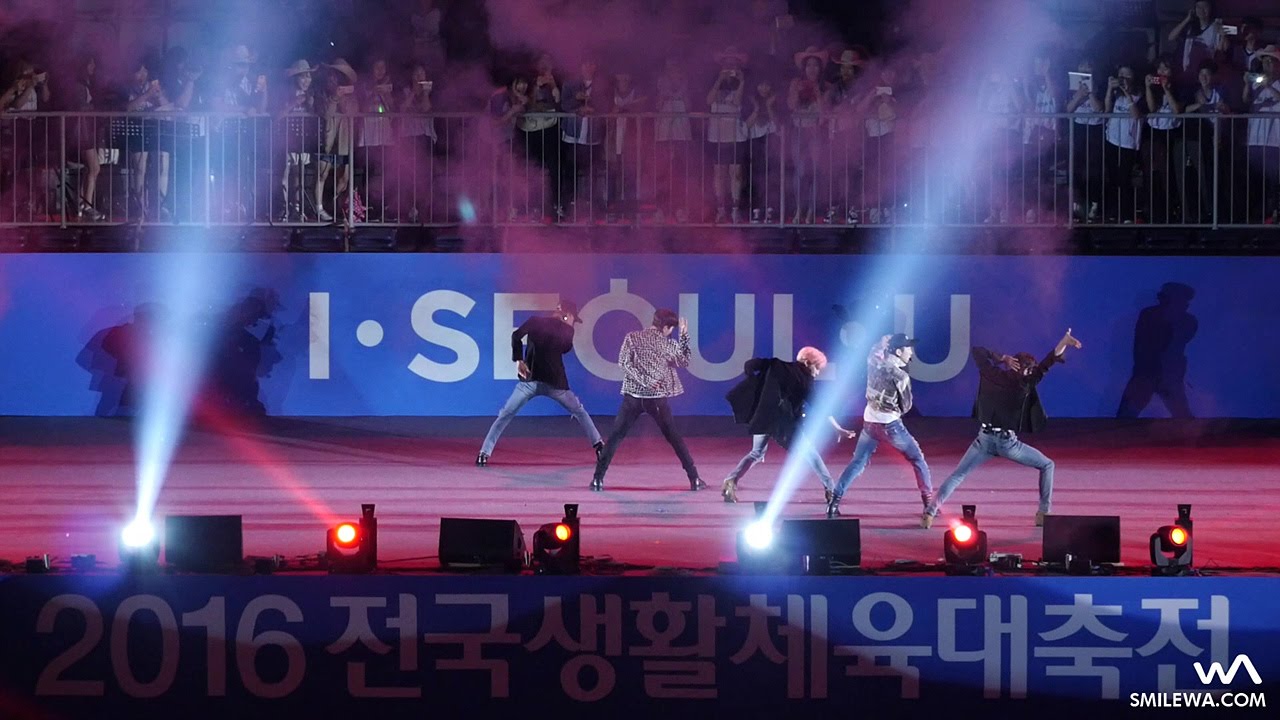 160527 샤이니(SHINee) - Sherlock•셜록 (Clue + Note) @전국생활체육대축전 개회식 직캠/Fancam by -wA-