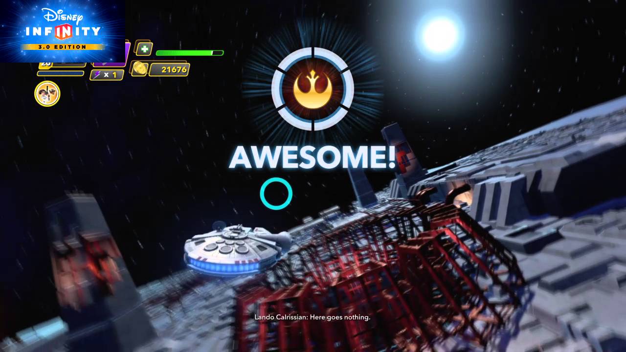 Disney Infinity 3.0: Rise Against the Empire - Death Star Destroyer Gold Star Run