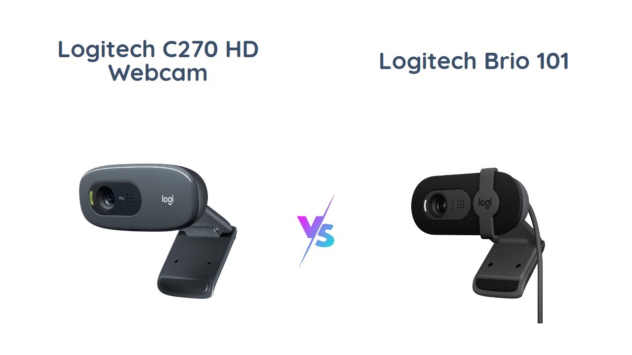 🎥 Веб-камера Logitech C270 HD против веб-камеры Logitech Brio 101 Full HD 🌟