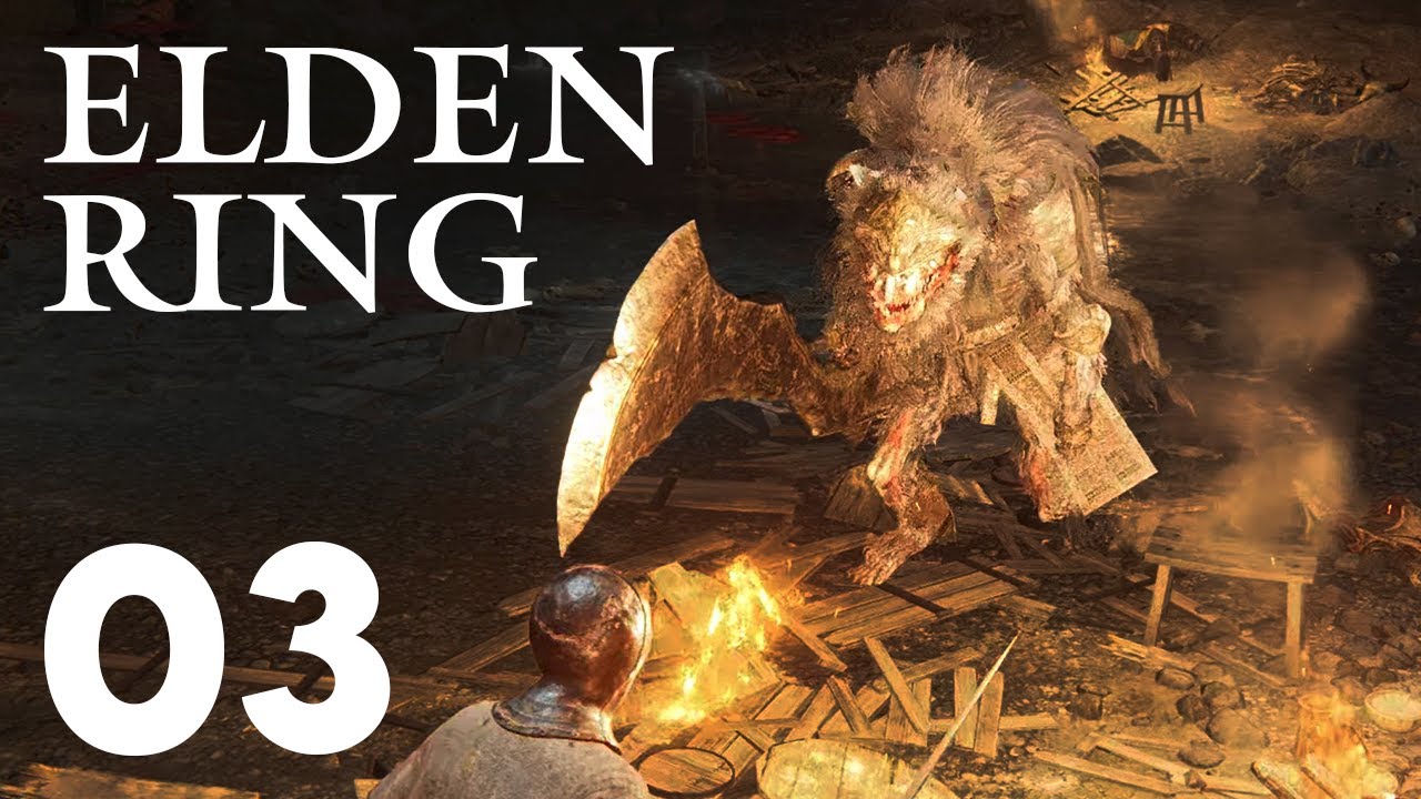 Boss Człowiek bestia z Farum Azula ⚔️ Elden Ring - #03 | PLAYSTATION 5 GAMEPLAY PL PS5 4K | Jaskinia