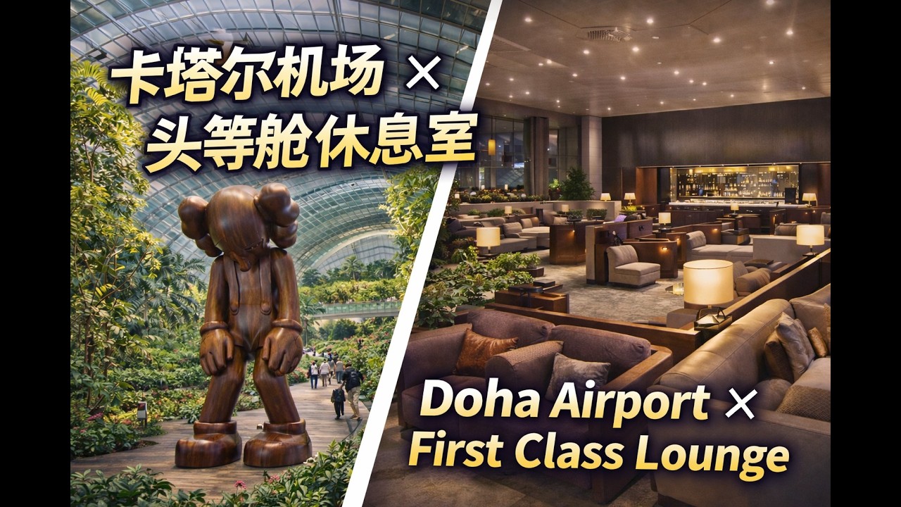 卡塔尔航空头等舱全体验｜多哈机场完整测评Qatar Airways First Class Review | Full Doha Airport Experience