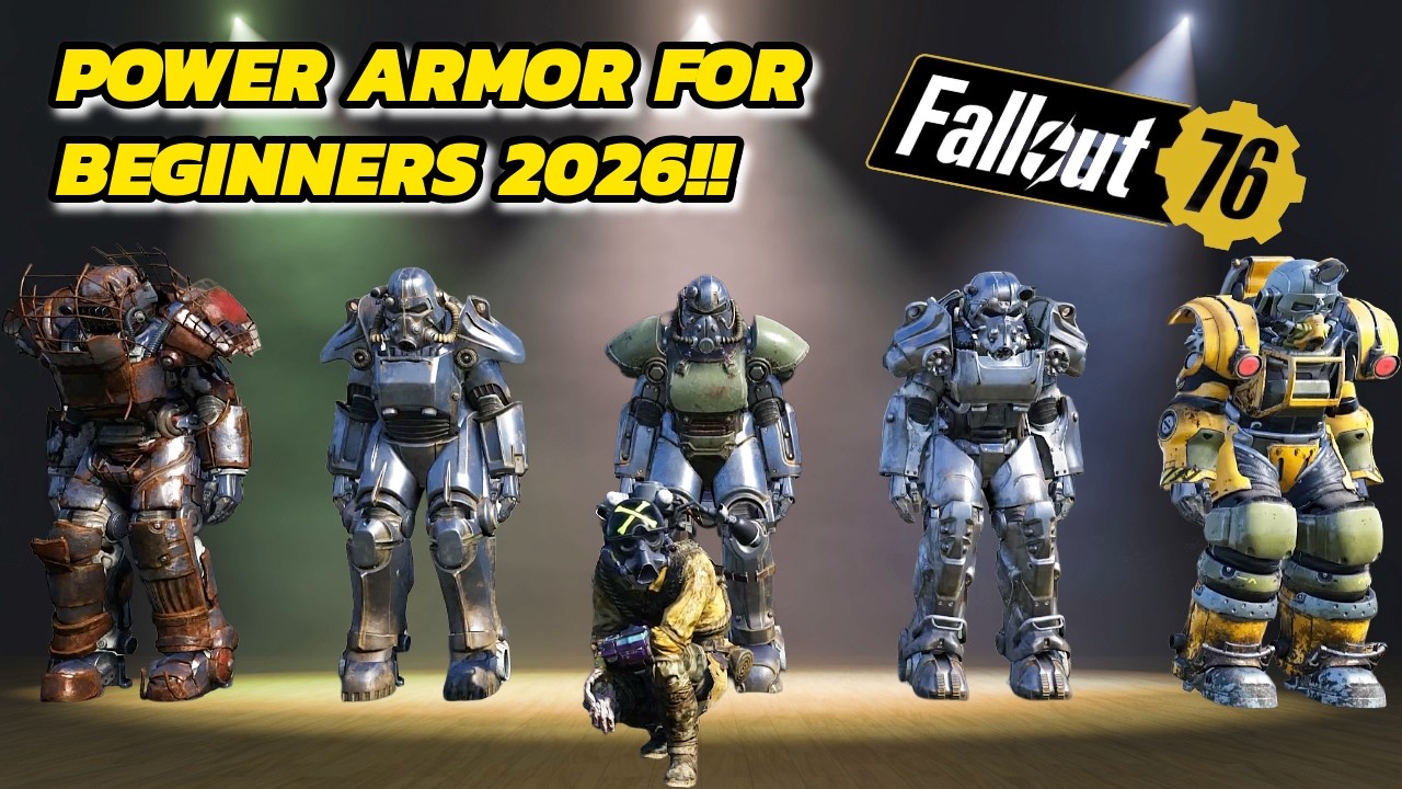 Fallout 76 — Полное руководство по силовой броне для новичков 2026 года!!