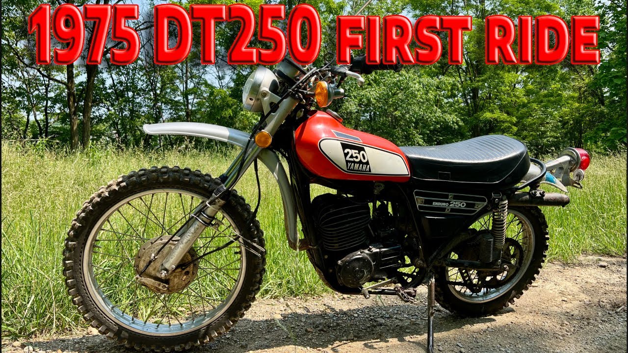 1975 Yamaha DT250: first trail ride