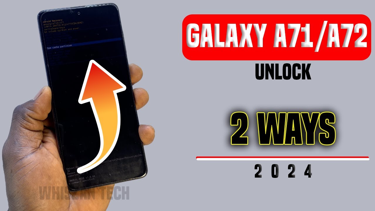 Galaxy A71/A72 Unlock Pin, Pattern, Password | Samsung A72 Factory Reset a71 hard reset Galaxy A72.