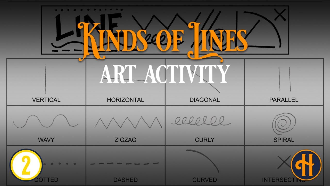 2nd Grade Art - 2.1A Kinds Of Lines Art Activity