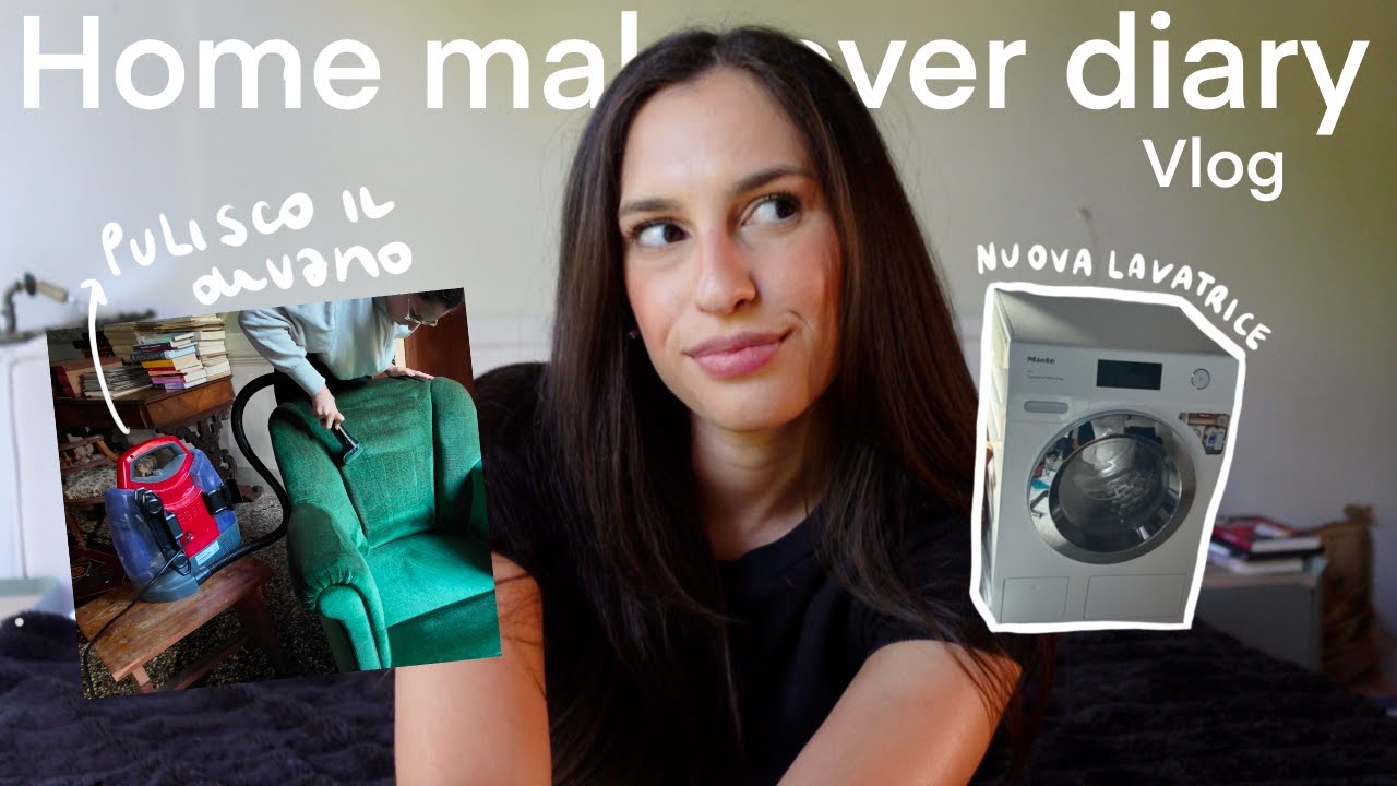 Nuova lavatrice in arrivo + pulizie | makeover home diary vlog 🪴