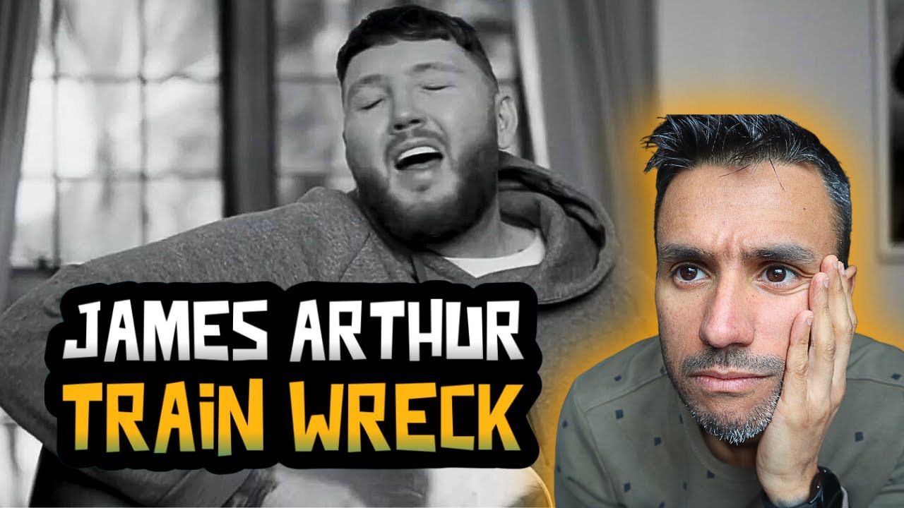 Джеймс Артур — Train Wreck (акустическая) РЕАКЦИЯ — Слышу впервые
