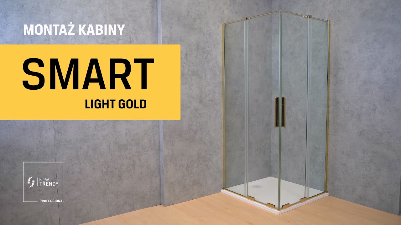 NEW TRENDY - montaż kabiny prysznicowej SMART