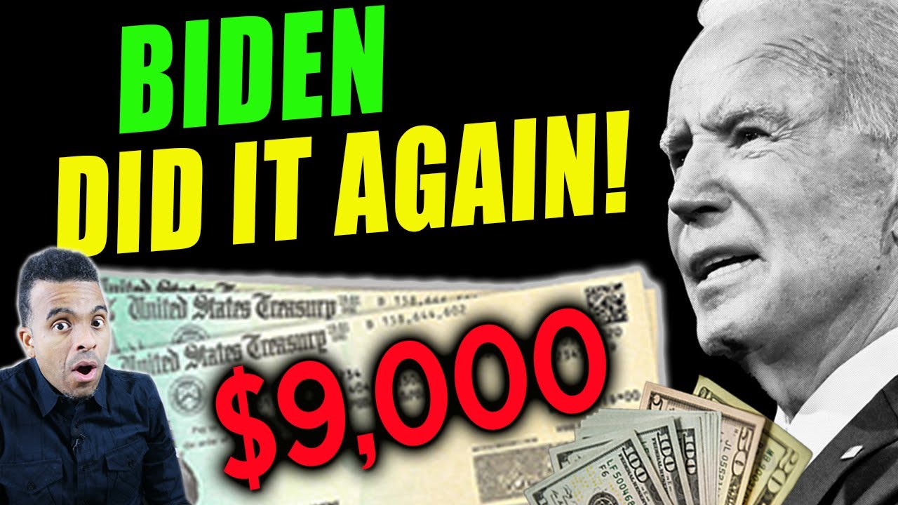 WOW BIDEN!! $9000 Stimulus Check for Families, 3rd & 4th Stimulus Update, SSI SSDI VA, Unclaimed Tax