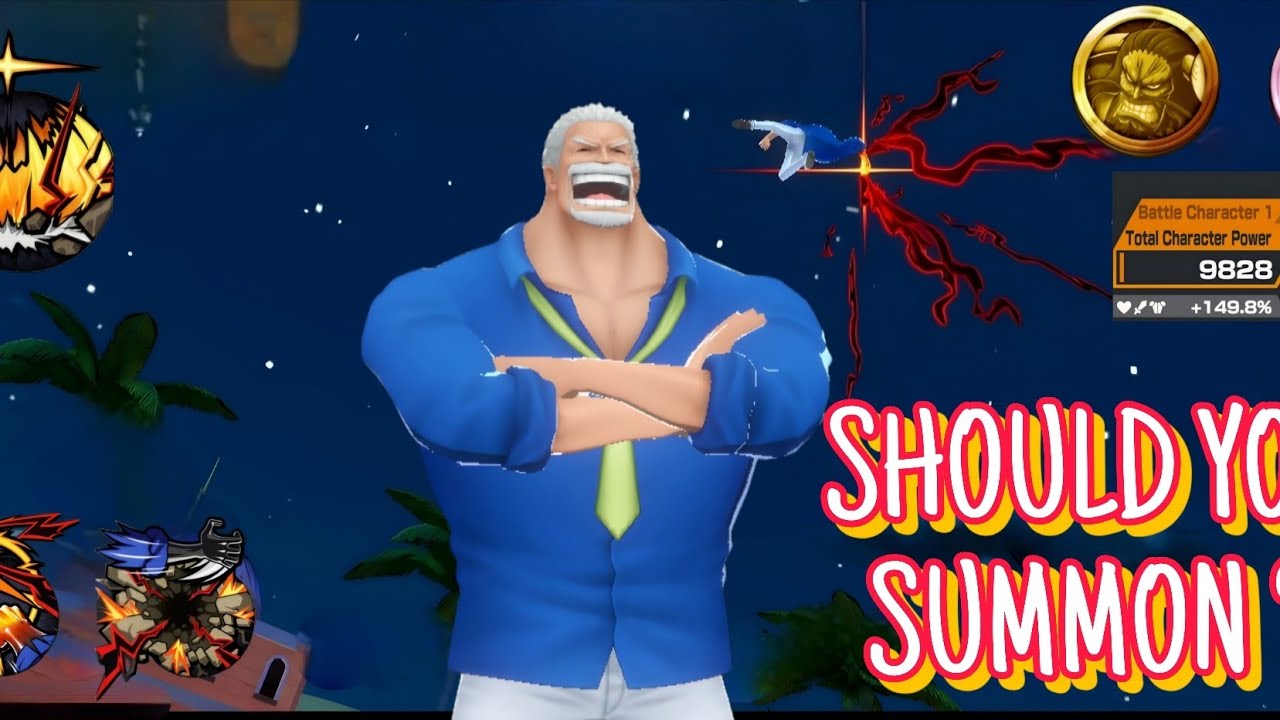 LEGENDARY HERO MONKEY.D.GARB GAMEPLAY | OPBR | ONE PIECE BOUNTY RUSH 