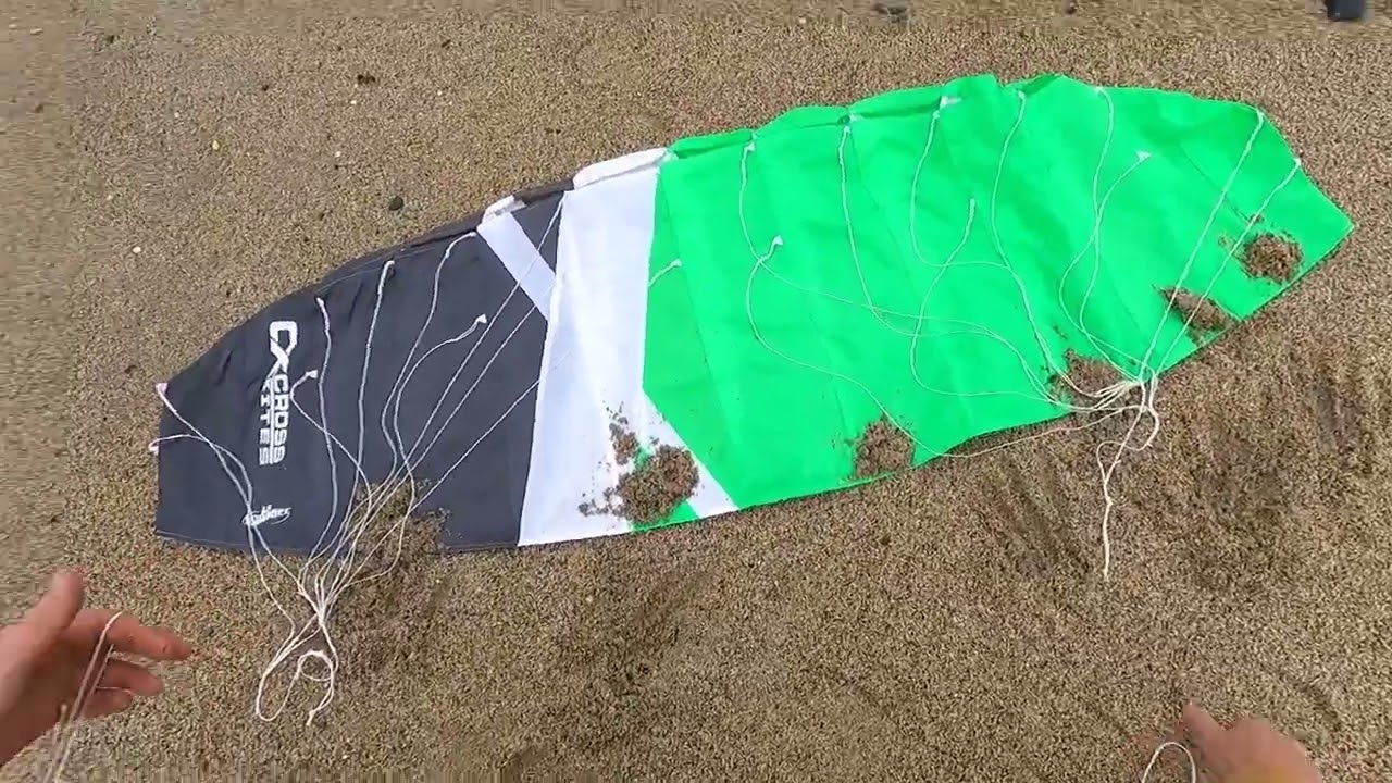 Trainer Kite Half Lines Set Up