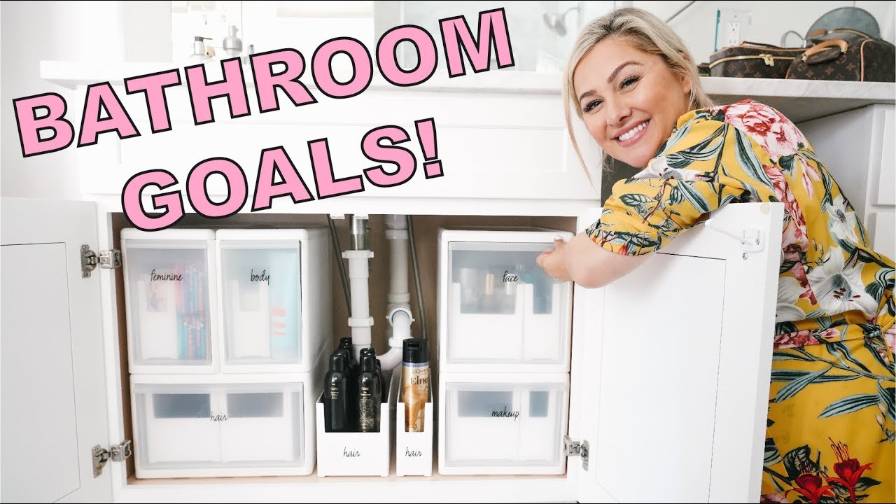 BATHROOM ORGANIZATION WITH THE HOME EDIT!
