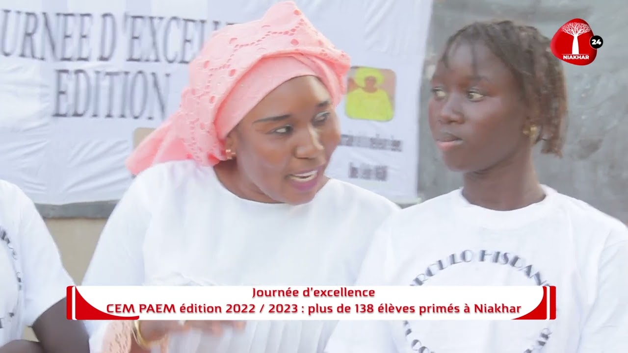 NIAKHAR : Journée d’excellence CEM PAEM édition 2022 : 2023, plus de 138 élèves primés